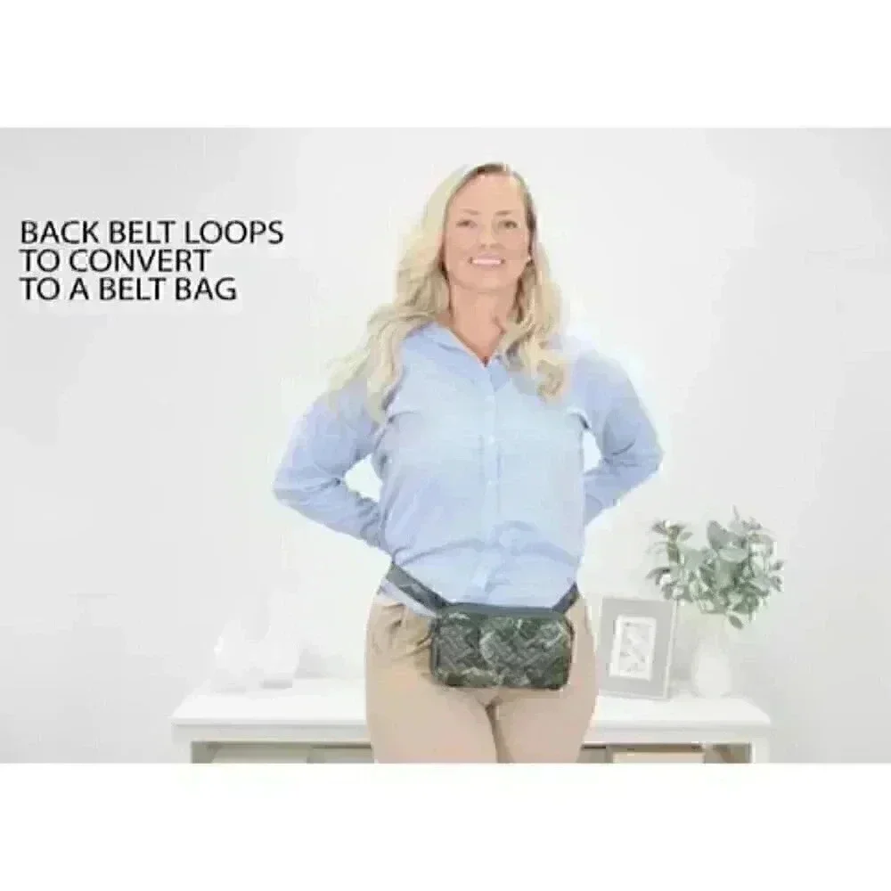 LUG Coupe XL Crossbody / Shoulder Bag / Belt Bag / Sling Bag - Bloom Revival - Picture 8 of 13